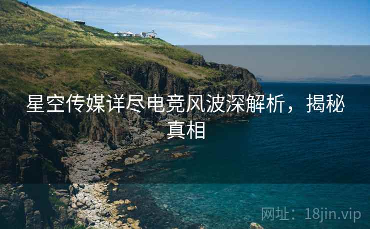 星空传媒详尽电竞风波深解析，揭秘真相