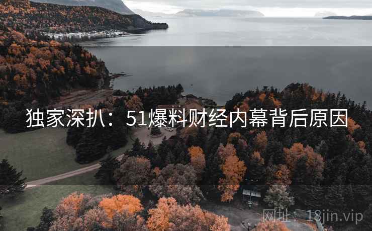独家深扒：51爆料财经内幕背后原因